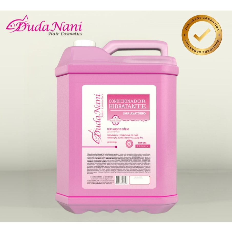 Condicionador Profissional 5 L para Lavatório - Nutri e Hidrata
