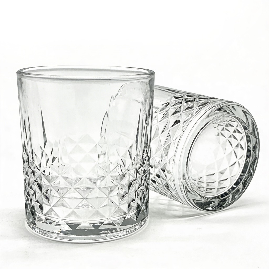Copos de Vidro Whisky 205ml – Deli Glass Light Cup | Jogo com 6 Peças