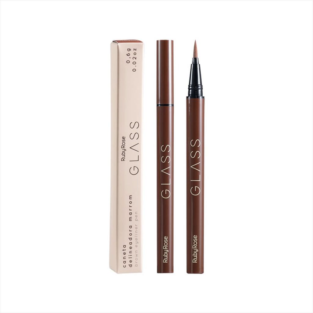 Ruby Rose Caneta Delineadora Marrom Light Brown Glass HB5271 0,6g
