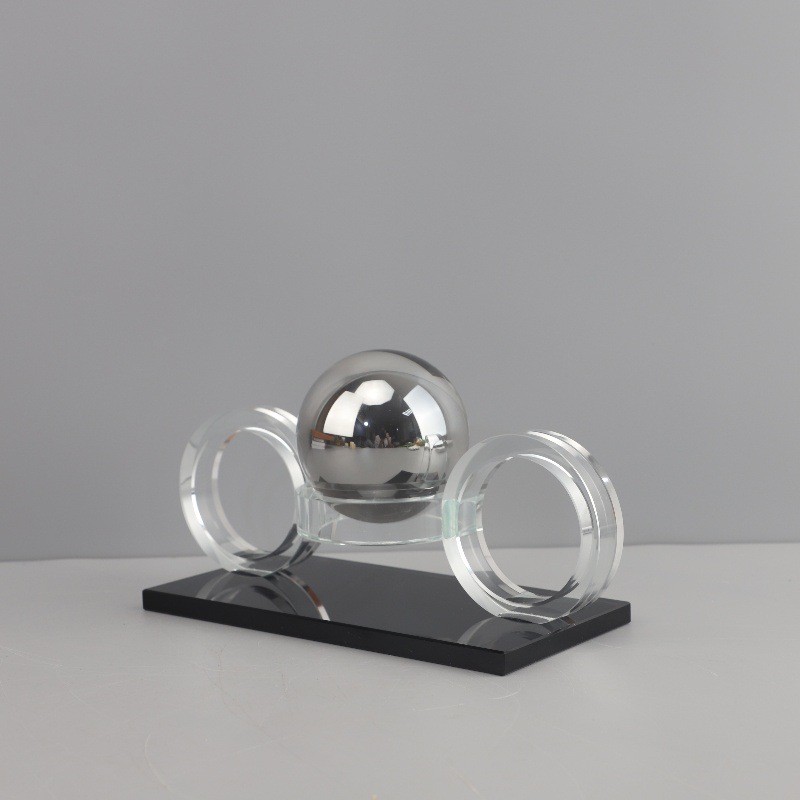 Nordic Creative Geometric Crystal Sculpture Ornament for Living Room, Bedroom, Entryway, Hotel, TV Cabinet, Soft Decor,