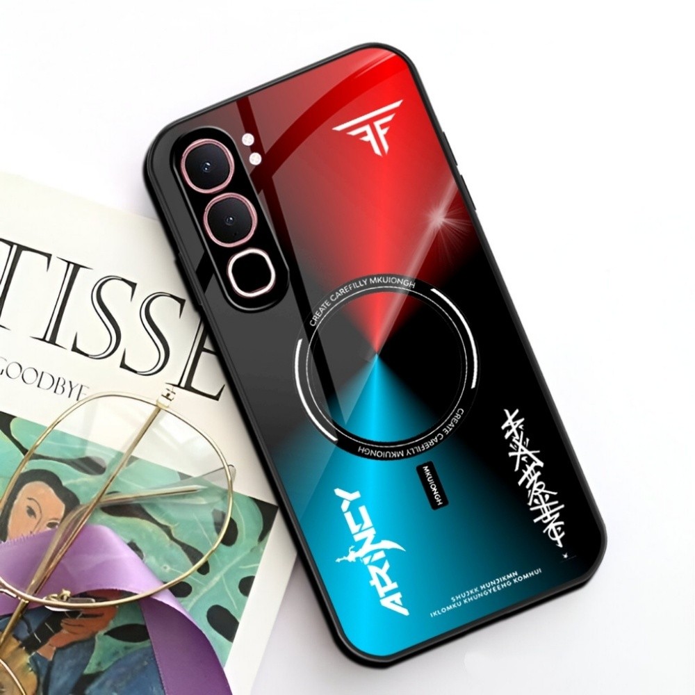 Vitrine de cristal Para iPhone 17 Pro Max 17Air 16 15 13 11 14 12 11 Pro Xs Max XR Trend geometric shapes Capa