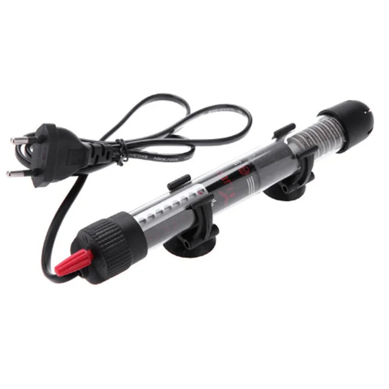 25W/50W/100W/200W/300W Aquarium Submersible Fish Tank Automatic Water Heater Constant Temperature Heating Rod EU Plug