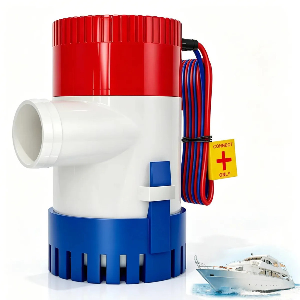 Bilge Pump Water 12v Nautical Home Swimming Pool Submersible 1100gph 12v