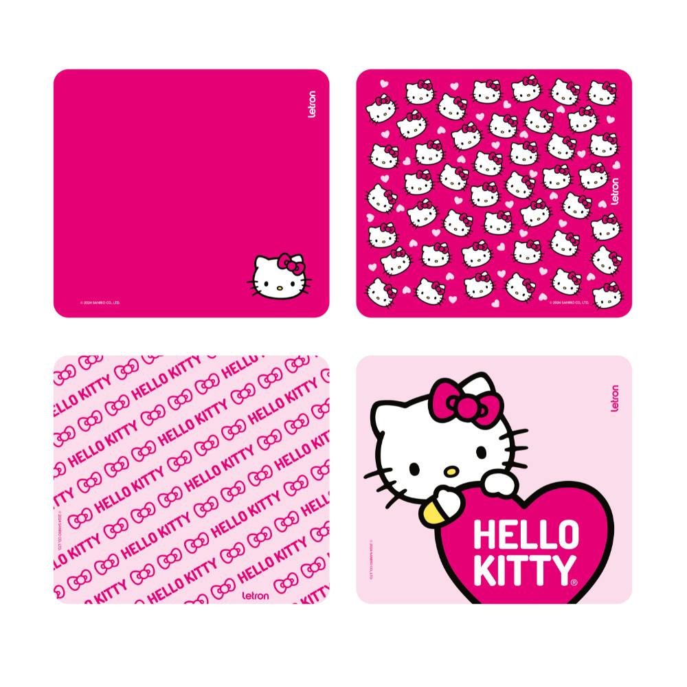 Mouse Pad Slim Estampas Sortidas Hello Kitty Letron