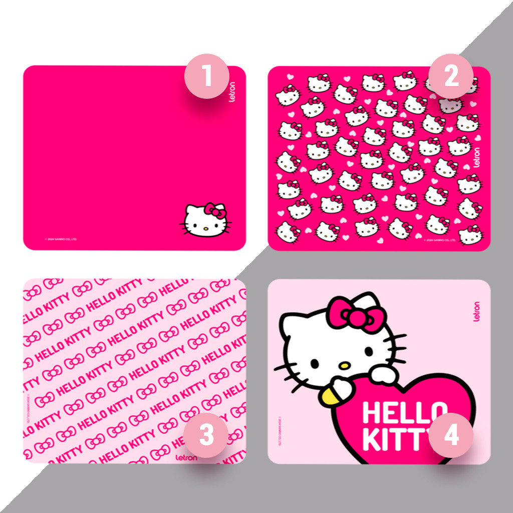 Mouse Pad Slim Hello Kitty Estampas Sortidas Letron