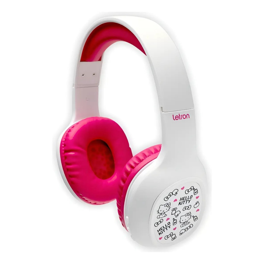 Fone De Ouvido Headphone Semfio Bluetooth Hello Kitty Letron