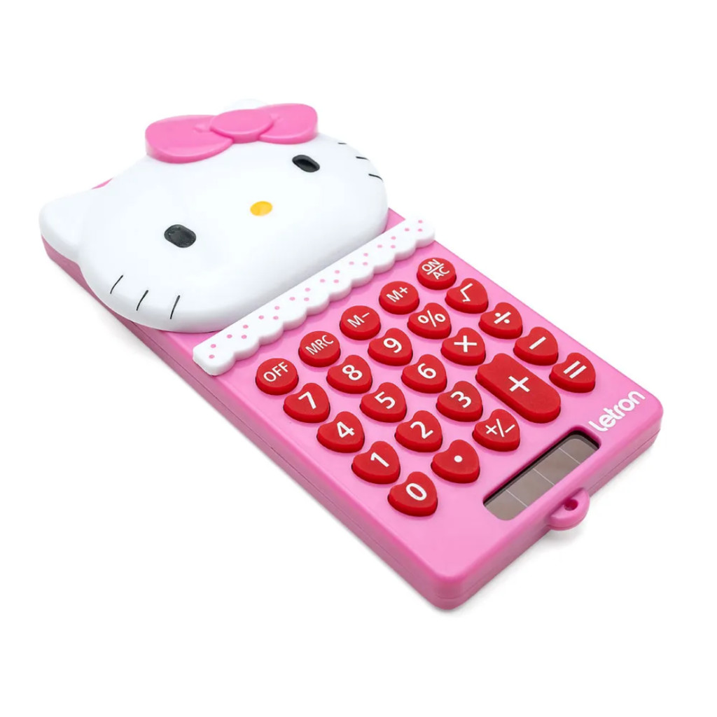 Calculadora 8 Dígitos Hello Kitty Letron