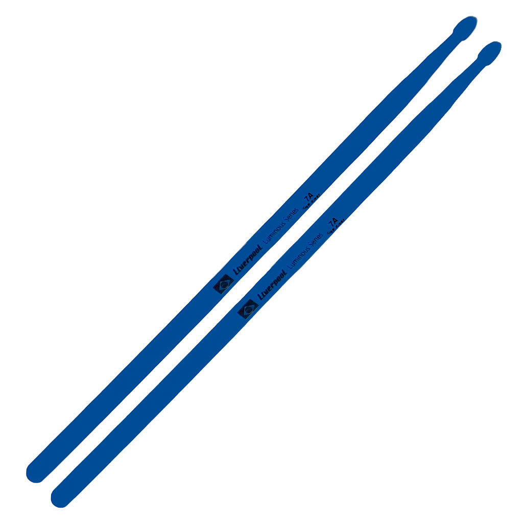 BAQUETA LIVERPOOL NEON LUMINOUS SERIES FLUORESCENTE 7A AZUL