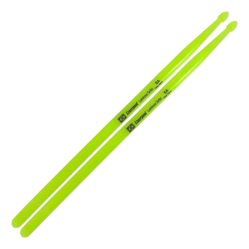 BAQUETA NEON FLUORESCENTE LIVERPOOL 5A LUMINOUS VERDE 5591