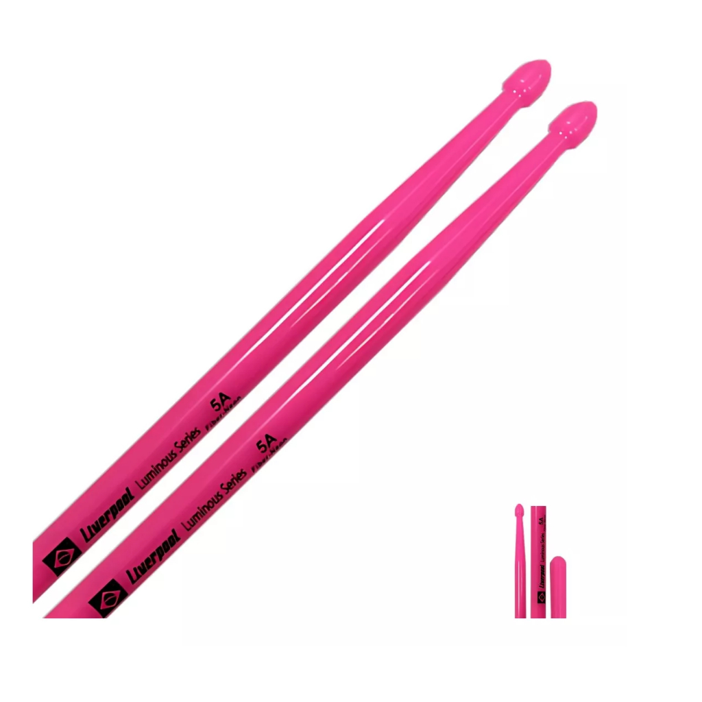 Par Baqueta 5a Liverpool Luminous Series Neon Fluorescente