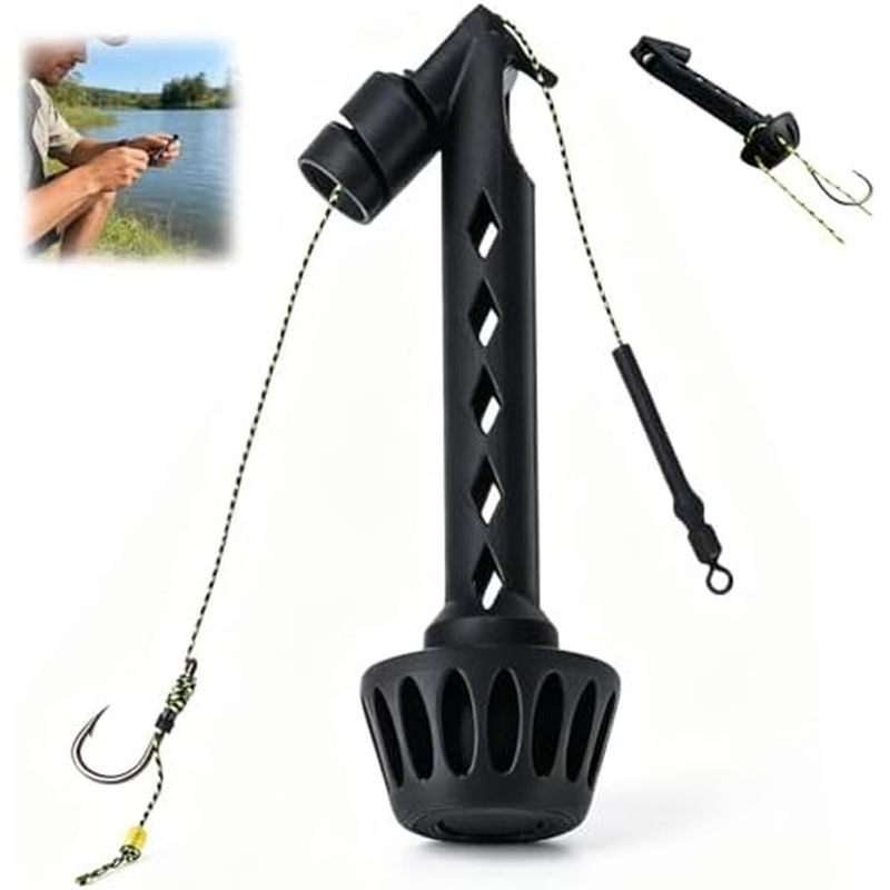 Threader Magnético Para Pesca Com Mosca , Acessório De Rigar Facilmente Moscas Pequenas & amp ; Tippet on Water , Knot A