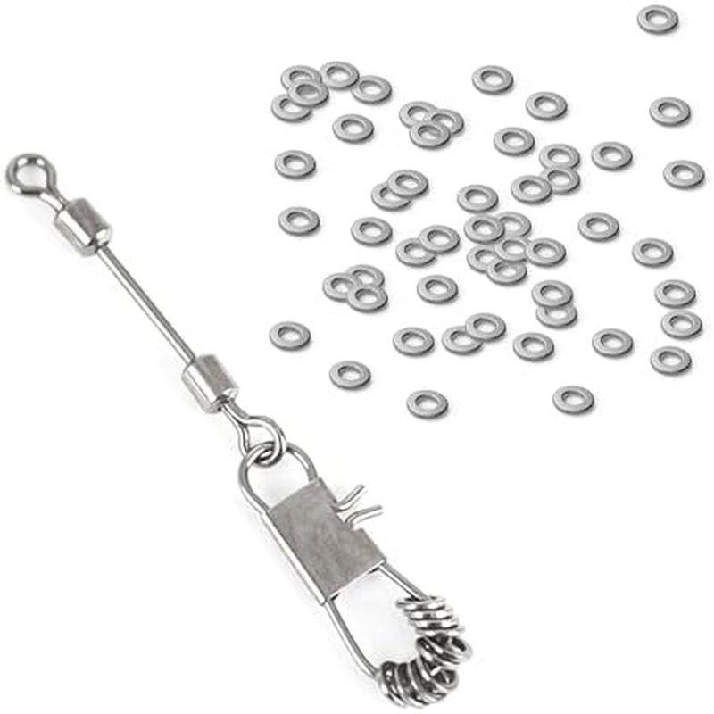 Anéis Tippet De Pesca Com Mosca Maxcatch , 2.0 Mm , 100 Unidades , Para Conector De Linha Leader E