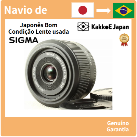 Sigma F2.8 EX DN MFT para Micro Quatro Terços Lente padrão exclusiva para câmeras digitais [Usada No Japão]