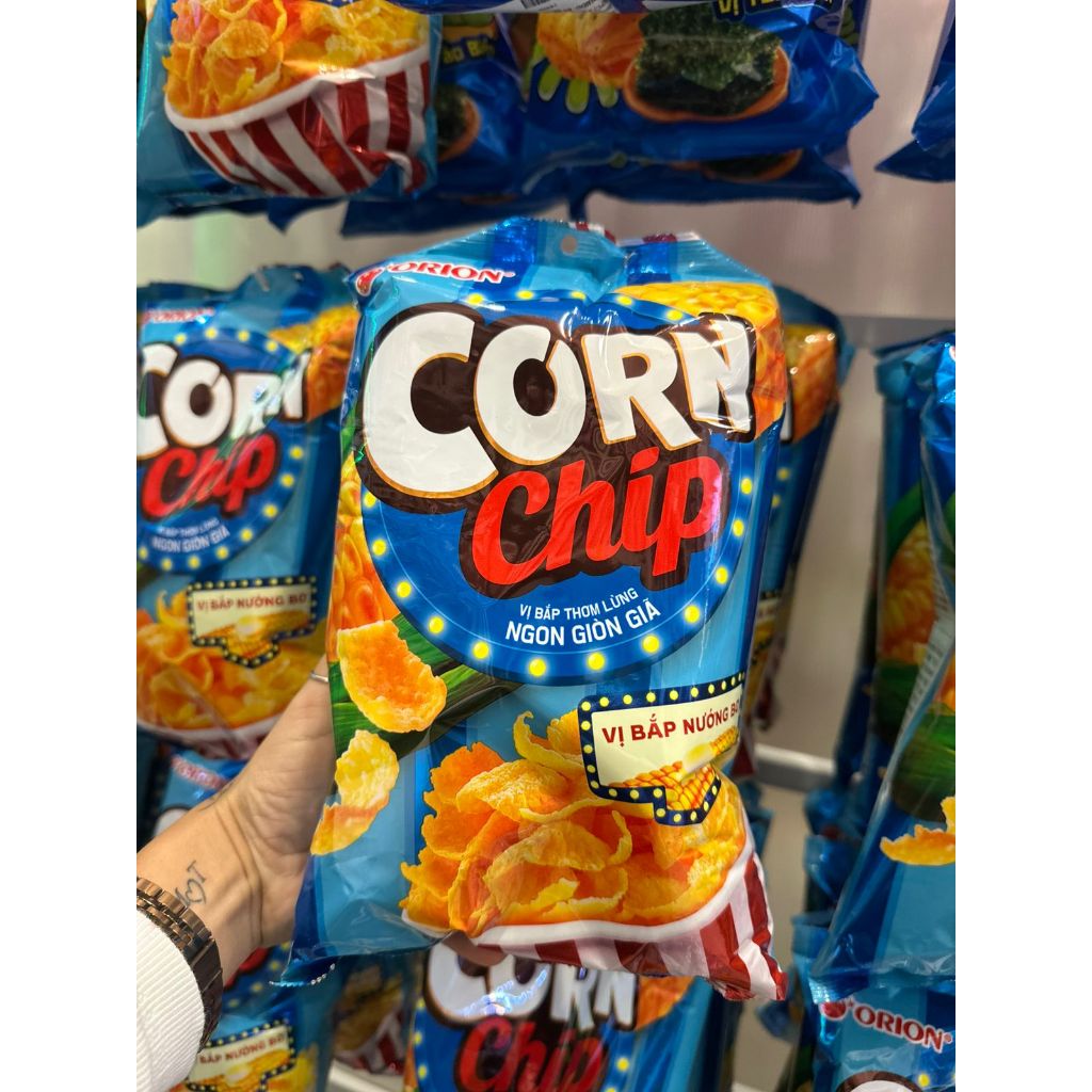 Salgadinhos CornChip Orion Sabor Milho Assado 70g | Importado | Mimos Korea Design
