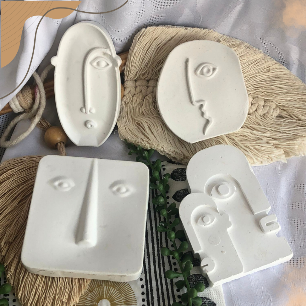 Decoração Boho Asthetic Mini Estátuas Nórdico