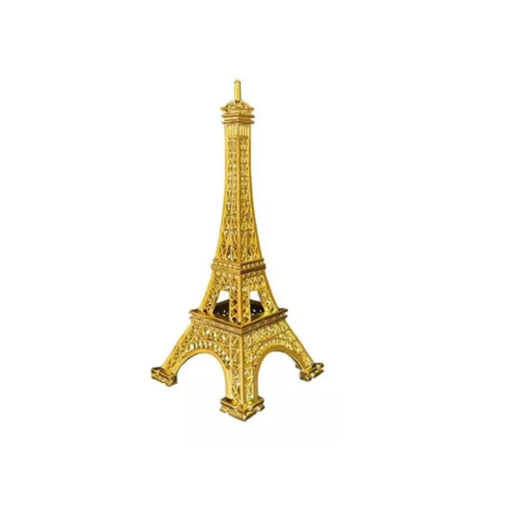 5 Enfeite Mini Torre Eiffel Paris Decoração 13cm