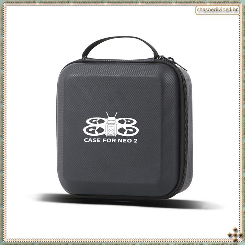 [Ykr] Caixa De Armazenamento De Material PU Hard Case Acessórios Bolsa Capa De Corpo De Drone Pequeno Para Neo 2