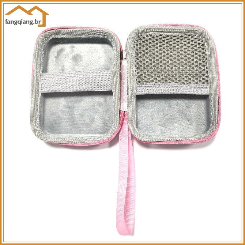 Fang Nylon + EVA Hard Shell Câmera Digital Caso Pequenas Câmeras De Viagem Suporte De Armazenamento Para Acessórios Cart