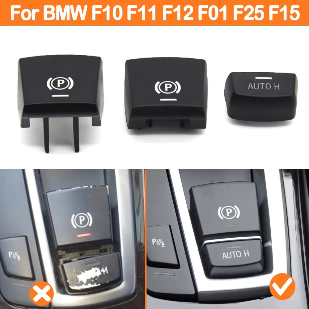 Interruptor Eletrônico Do Freio De Mão Para Estacionamento , Tampa Automática Botão H BMW 5 6 7 X3 X4 X5 X6 F Série F01