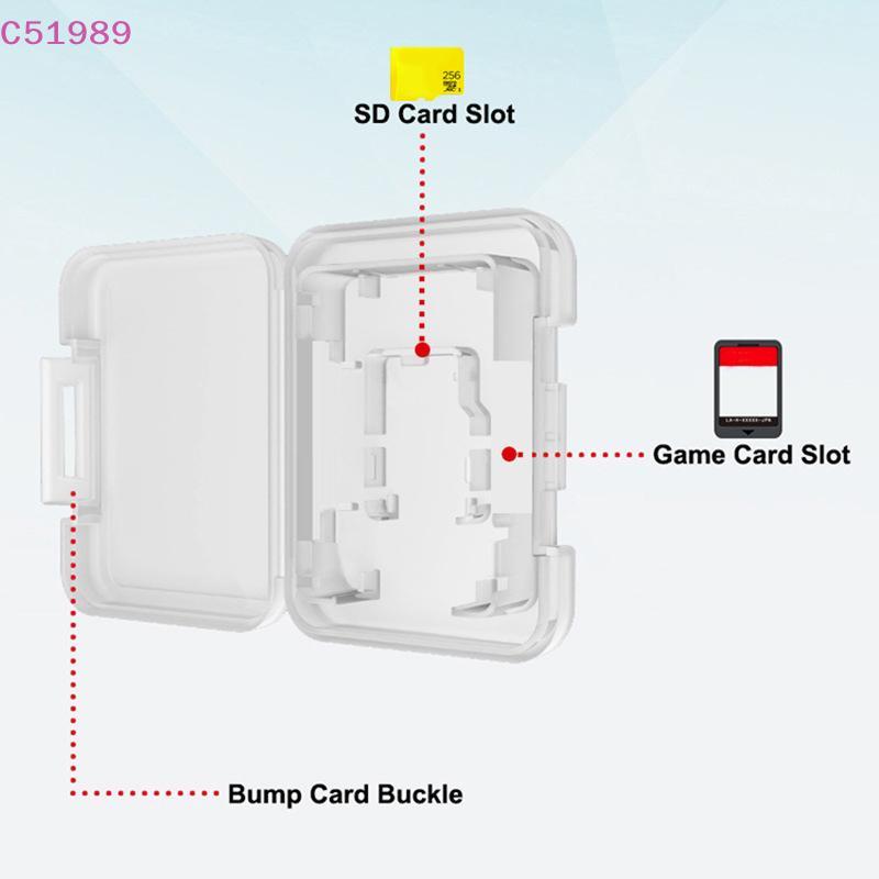 [kaan] 1pc Mini Cartão De Jogo Portátil Caixa Exibição De Armazenamento Para Switch Series Capa Protetora BR