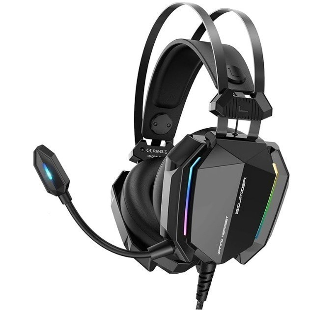 Fone de ouvido para jogos PC, PS4, PS5, Xbox One, Xbox Series X & S, Switch, Mobile,  tomada de áudio de 3,5 mm