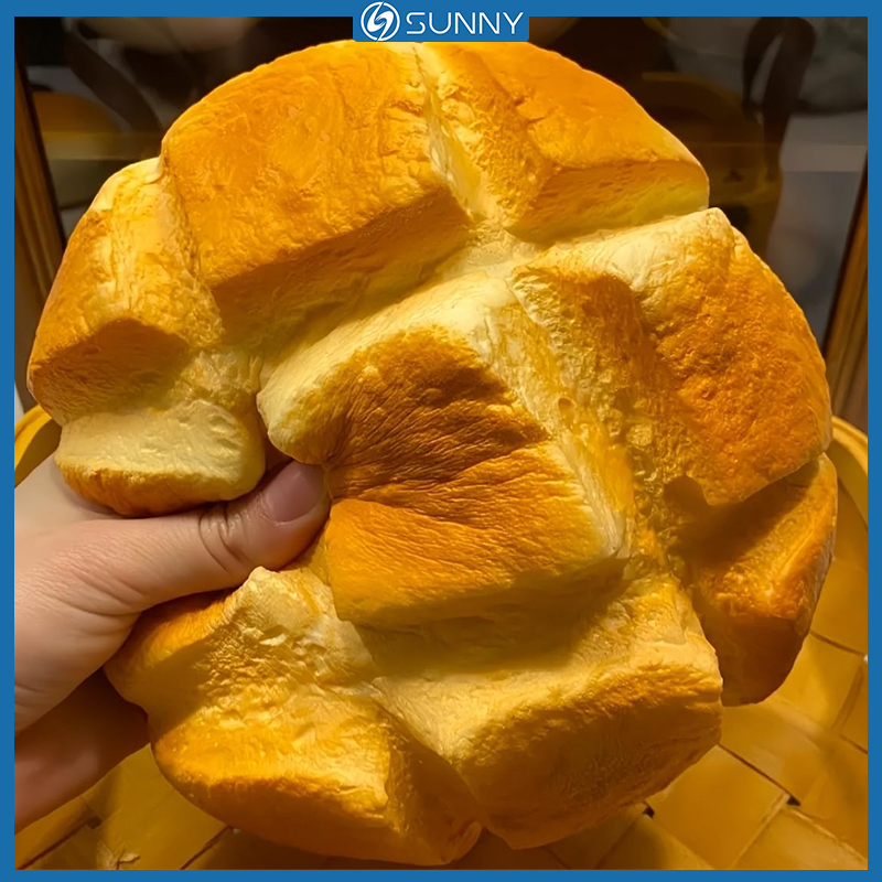 SunnyFit Pão Descompressão Brinquedo Squeeze Squishy Brinquedos Alívio Do Estresse Simulação Artificial