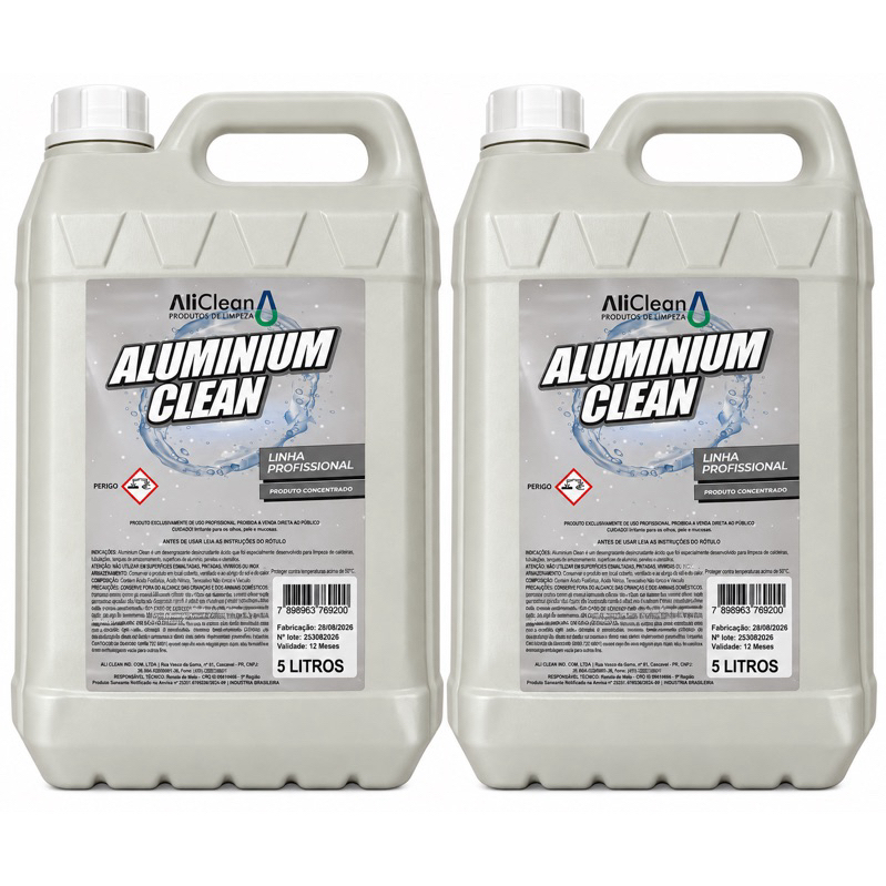 🧽 Aluminium Clean AliClean 5 Litros – Limpador Concentrado Profissional