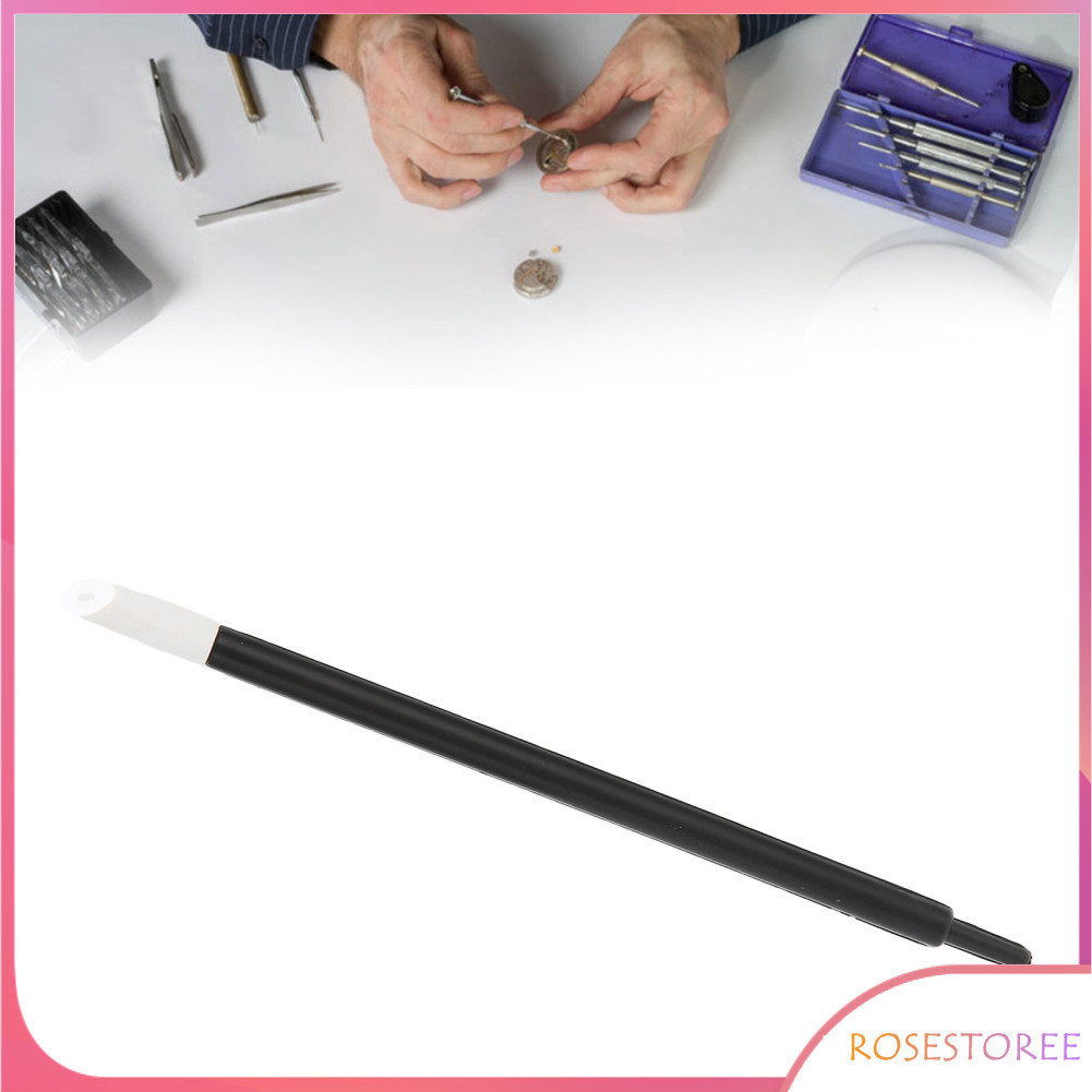 Rosestoree Relógio Clean Pen Dial Dust Tool Limpeza portátil Precisão profissional para mostradores com material