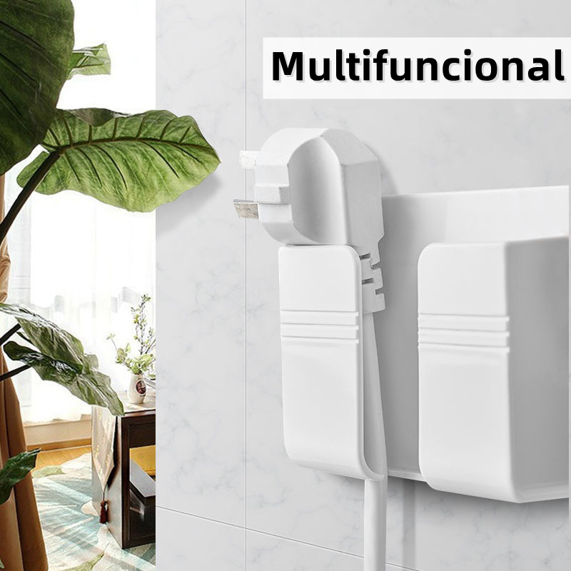 05 Suporte Multiuso De Parede Para Celular Controle Plástico Para Carregar Remoto Um Slot