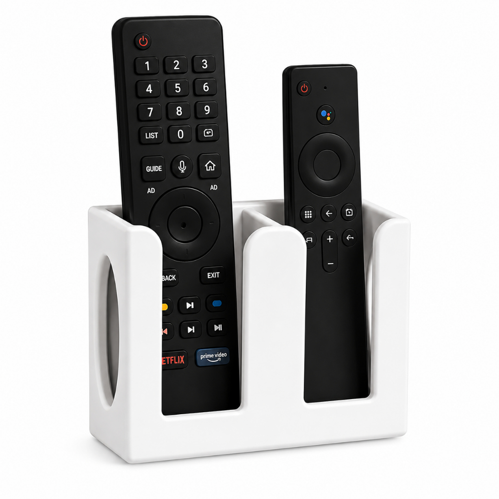 Organizador de Controles Remotos de Parede | Suporte para 2 Controles