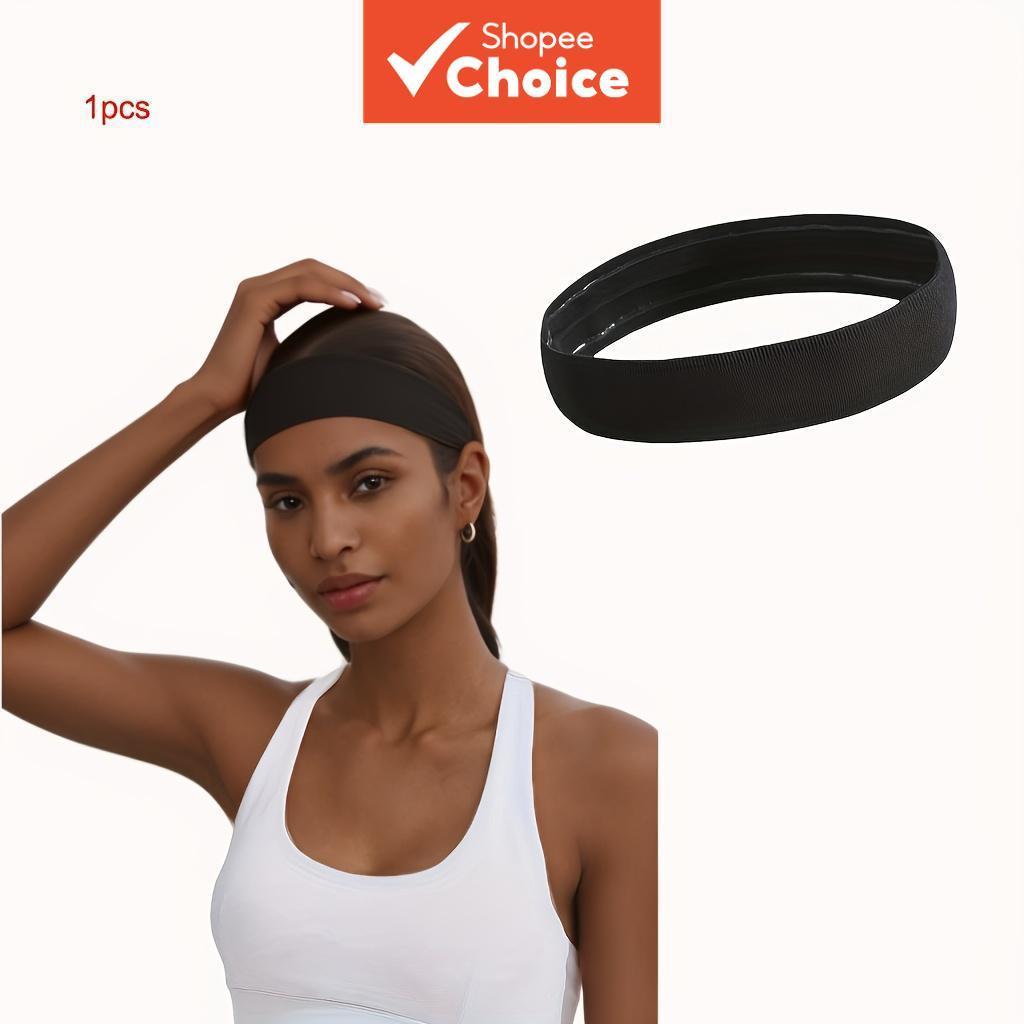Tiara Esportiva Antiderrapante De Camada Dupla , Unissex Respirável Que Absorve O Suor Para Corrida Fitness Primavera Ve