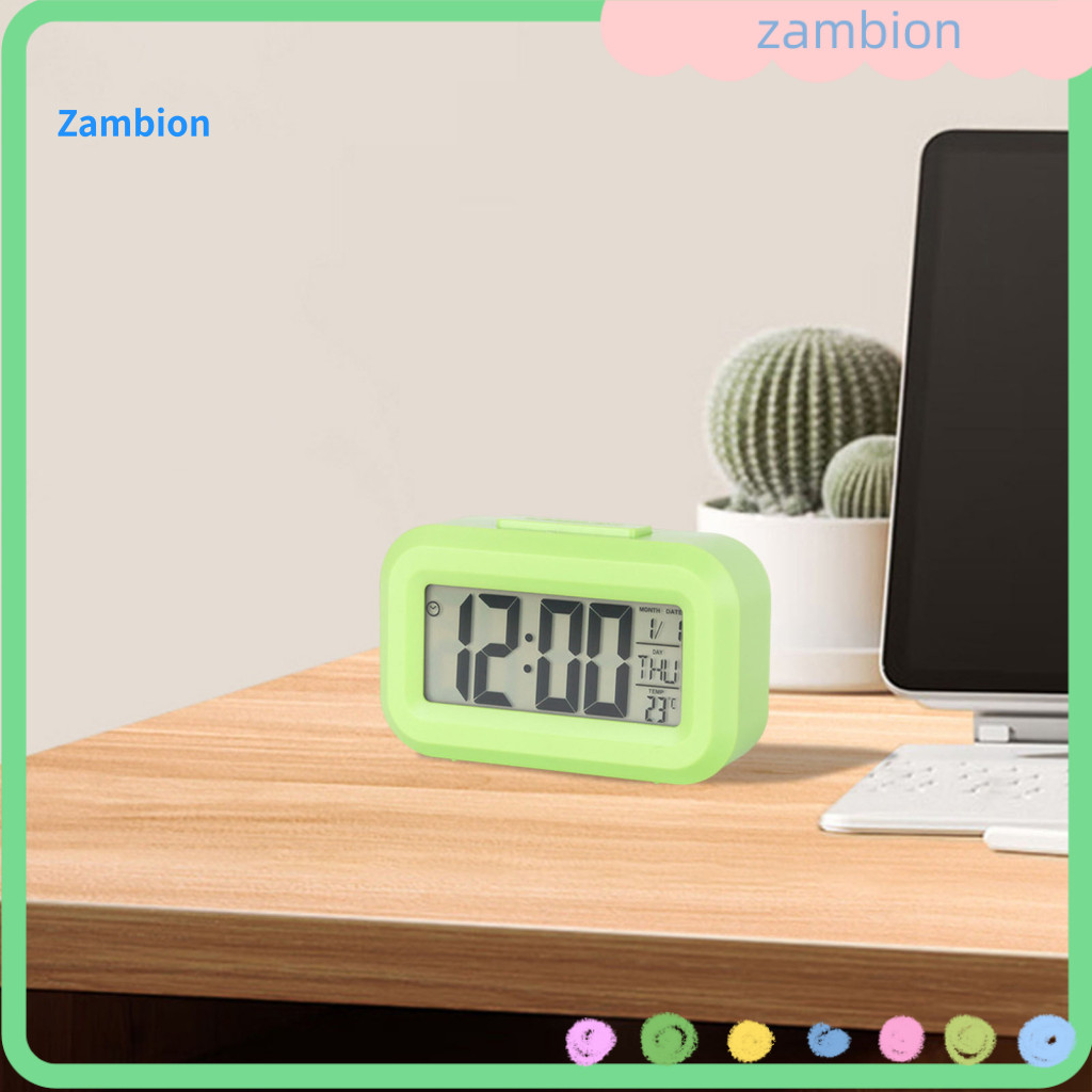 Bedside Alarm Clock Digital Travel with Easy-to-read Display Snooze Function 12/24-hour Format Simple Operation Battery