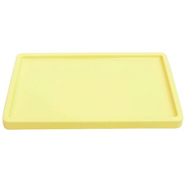 Bandeja Retangular 30x18cm Creme - 01 unidade - Só Boleiras - Rizzo Embalagens