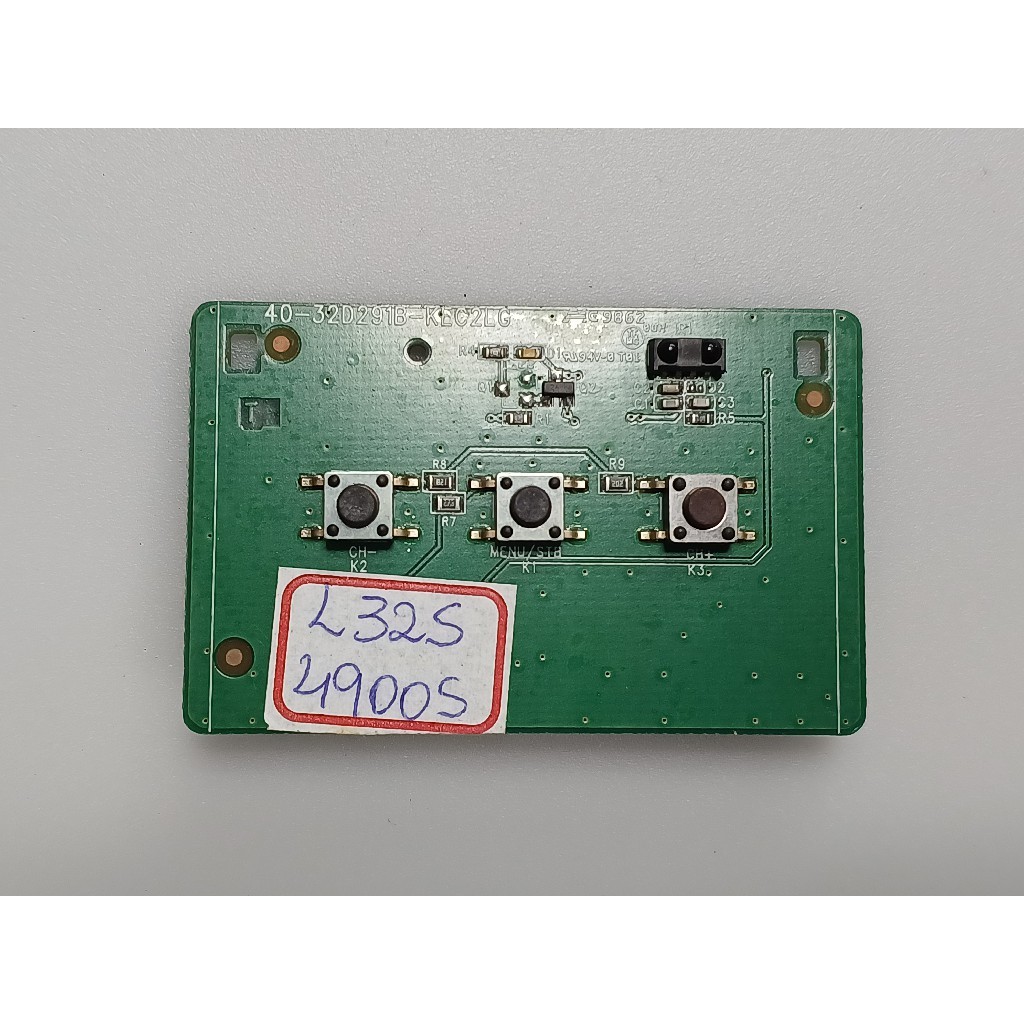 Placa Botão Power funções + sensor Tv Toshiba L32s4900s