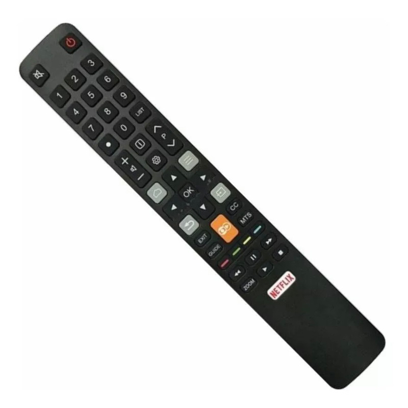 Controle Remoto TV LED TC L Smart com Netflix e Globoplay - 8027