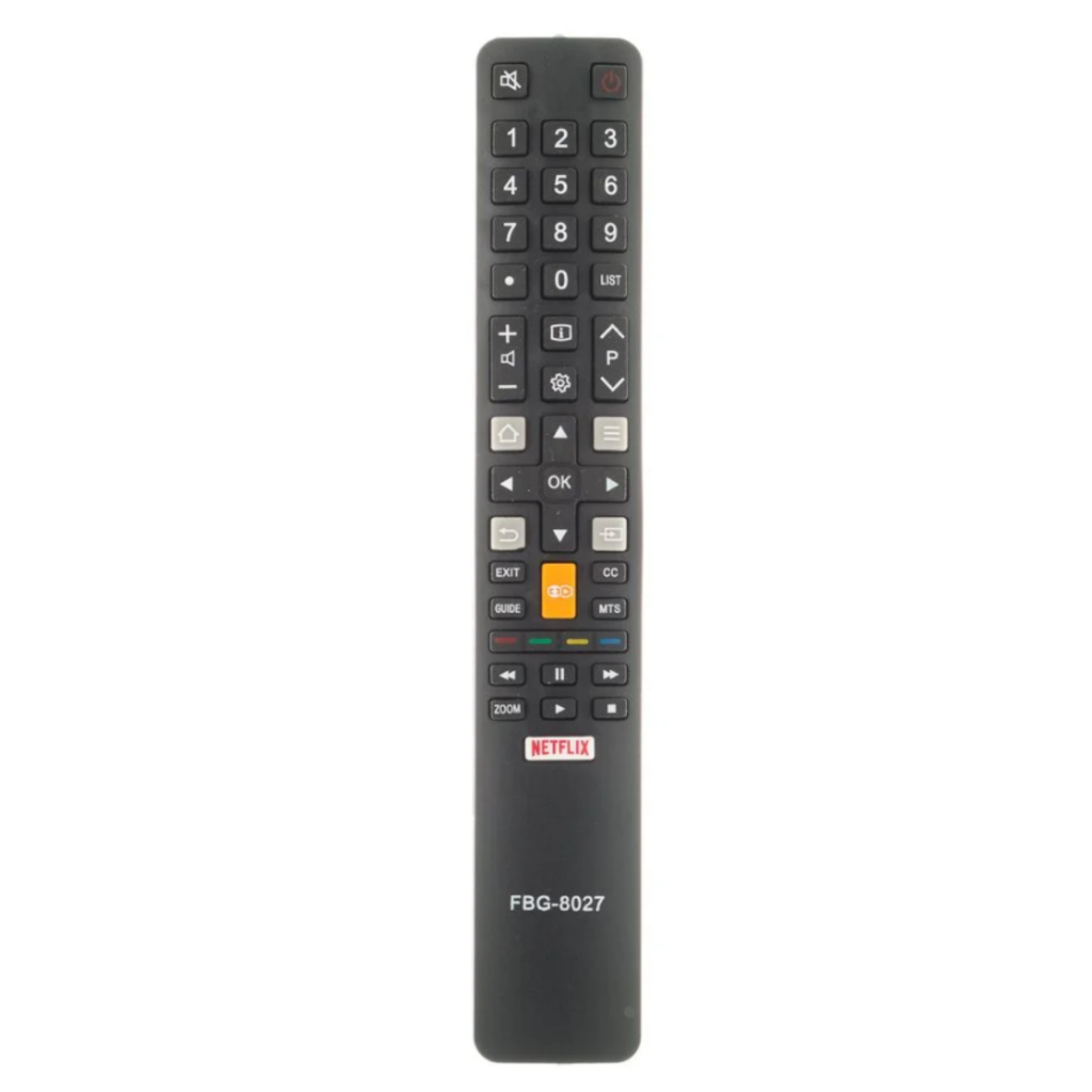 Controle Remoto Para Tv Semp Toshiba Tcl FBG 8027 L43S4900FS L49S4900FS L55S4900FS L32S4900S