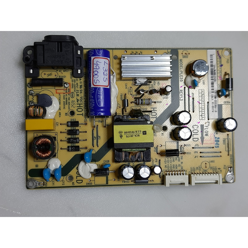 placa da fonte tv tcl l32s4900 l32s4900fs / ple55