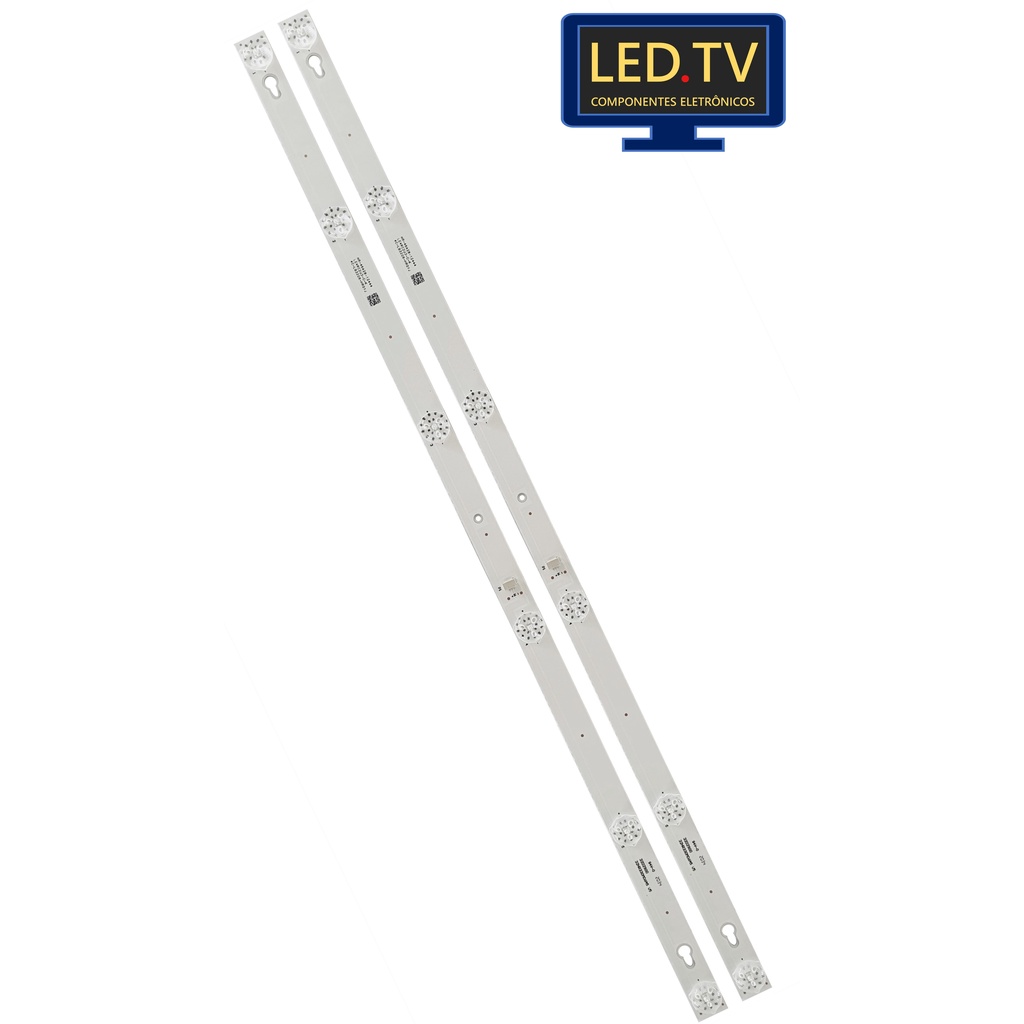 Kit 2 Barras Led L32S4900S 32L1600 32L1800 32L2600 32L2800 32L2900 L32D2900 Novas