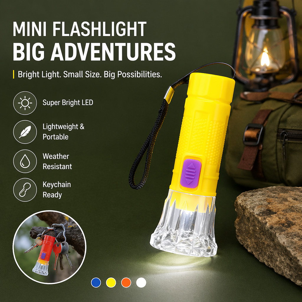 30 Peças Lanterna Mini Led Reutilizável Para Camping Caminhada Iluminação Noturna