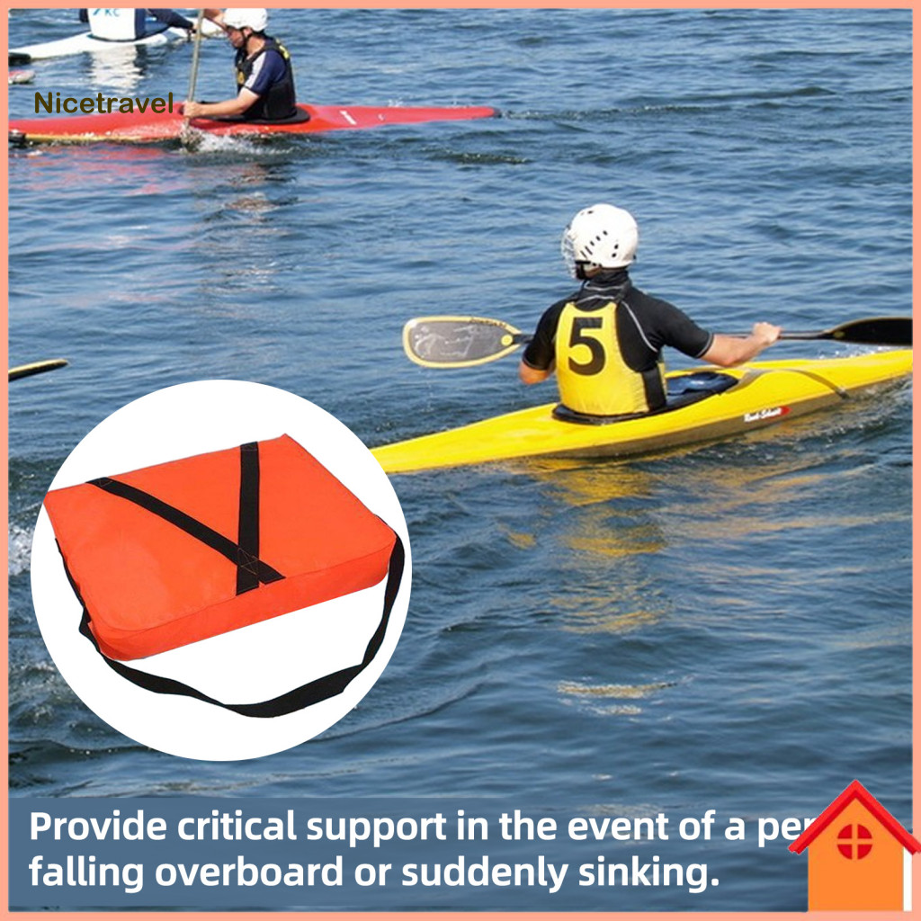 Heavy-duty Belts for Boat Safety Waterproof Seat Belt for Boats Throwable Flotation Device High Buoyancy Rescue Cushion