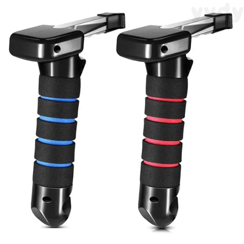 Multifunctional Car Safety Hammer Window Breaker Elderly People Portable Door Assist Handle Seat Belt Cutter Car Rescue
