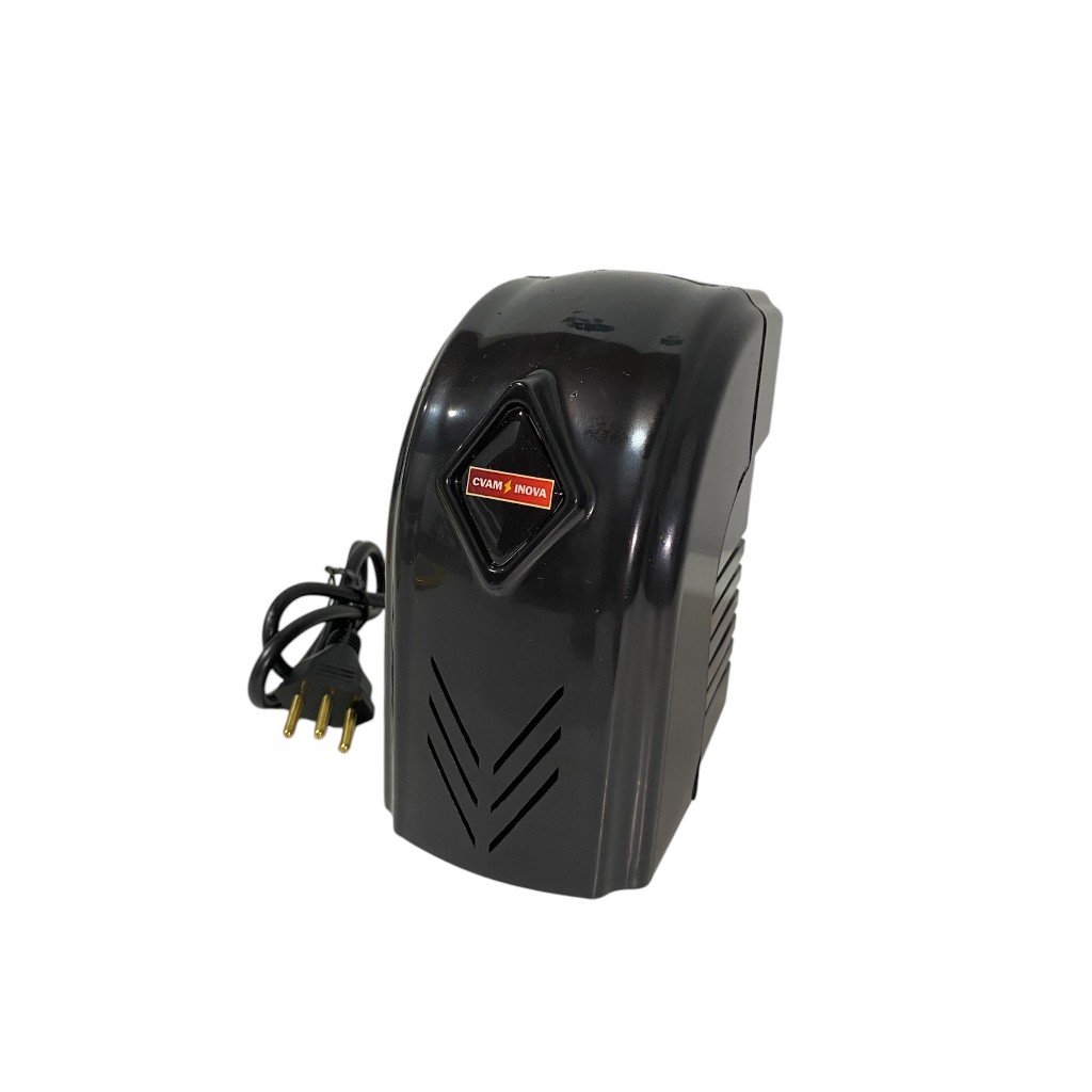 Protetor Eletrônico Bivolt 500VA com DPS e Chave Rearmável Proteção Contra Surtos