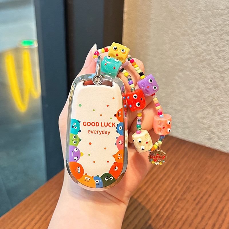 premium-Ora Good Cat GT Lightning Key Fob Capa Pequeno Monstro Dos Desenhos Animados TPU Protetora Cobertura Completa Cl