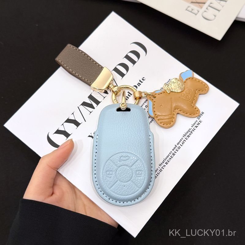 Ora Good Cat Key Fob Capa Lightning Gato Preto Branco Ballet Para Mulheres 2024 Protetora Premium