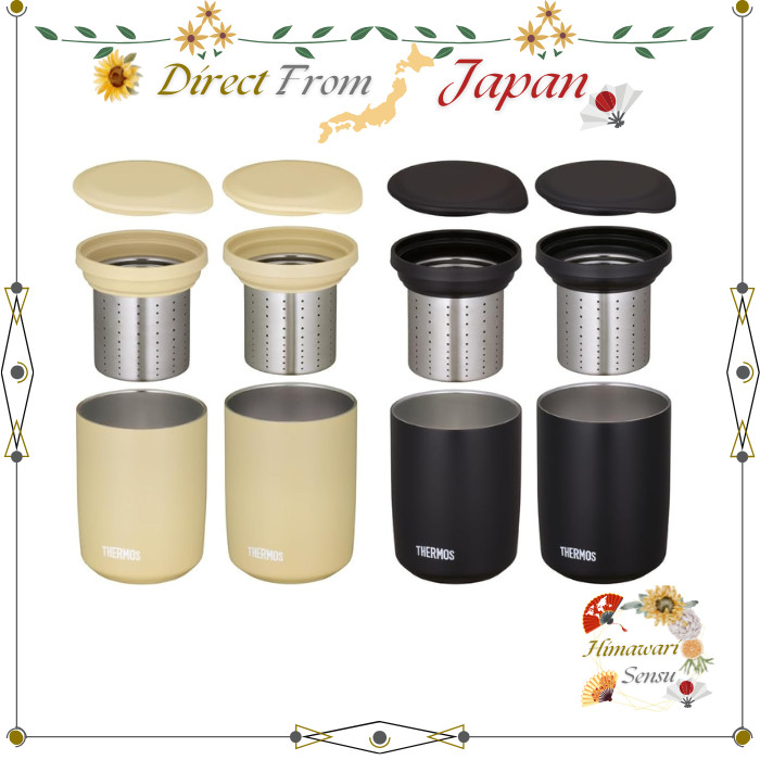 THERMOS Vacuum Insulated Tea Tumbler with Strainer JTB Series【 Direct from Japan 】