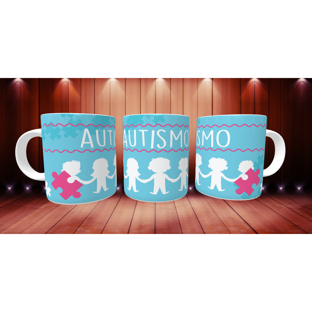 Caneca Autismo Respeito Inclusão Conscientização TEA