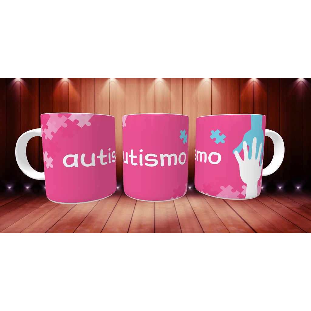 Caneca Autismo TEA Frase Inspiradora 325ml