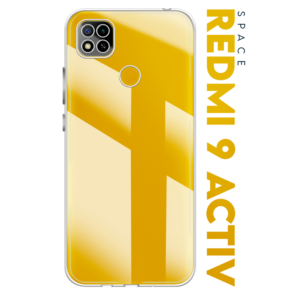Case Capinha Case Anti Impacto Space Acrílico Transparente Protetora para Xiaomi Redmi 9 Activ tela 6.53