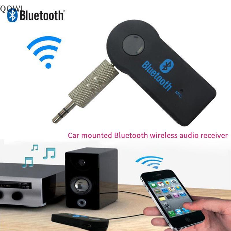 qo 2 Em 1 Adaptador Transmissor Receptor Sem Fio 5.0 3.5mm Ja Para Música De Carro Áudio Aux A2dp De Fone De Ouvido Viva