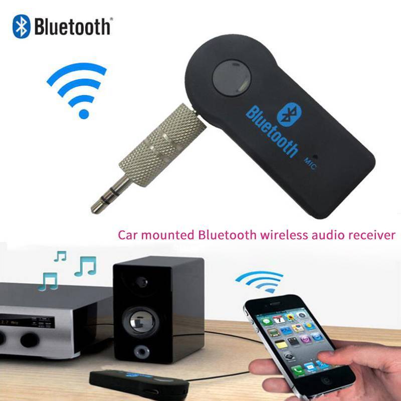 [Fre] Adaptador Transmissor Receptor 2 Em 1 Sem Fio 5.0 3.5 Mm Ja Para Música De Carro Áudio Aux A2dp De Fone De Ouvido